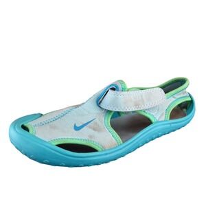 Nike ACG Toddler Girls Sz 12 Medium Blue Sandals Fabric‎